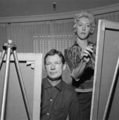 Walter y Margaret Keane, 1961, Bel Air.