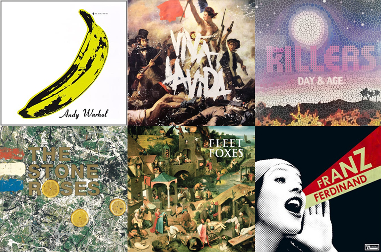 Seis portadas de discos inspiradas en grandes artistas #6aniversarioArtenea  – ARTE Y PERIODISMO